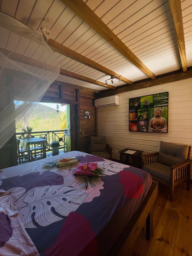 Gites Les Lodges Des Hauts De Deshaies Zewnętrze zdjęcie